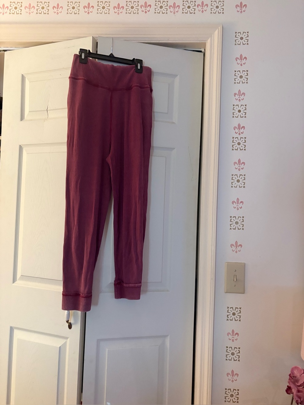 FP Movement Ribbed burgundy Leggings